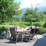 BBQ in view of Mont Blanc